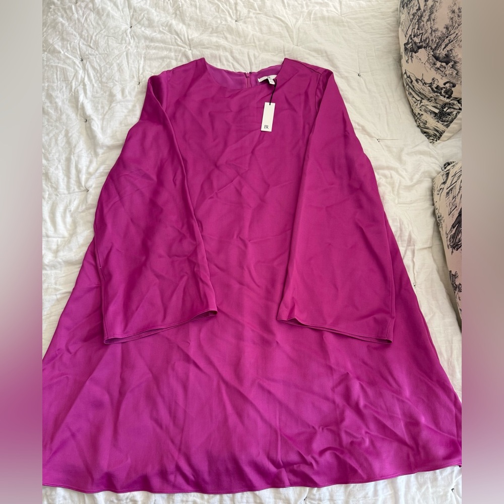 Banana Republic Pink Midi Dress